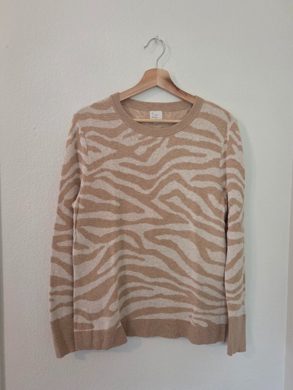Women's Zebra Print Sweater